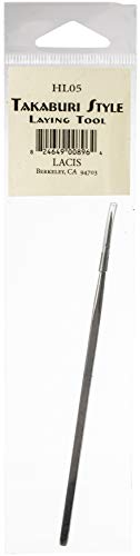 Lacis 627844 Style Laying Tool Takaburi-Stil Verlegewerkzeug, Messing von Lacis