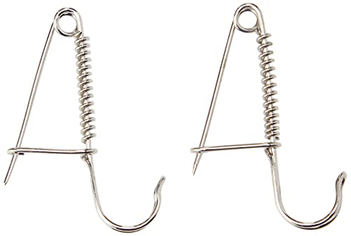Lacis Stricksicherheitsnadel, 1 Paar, silberfarben von Lacis