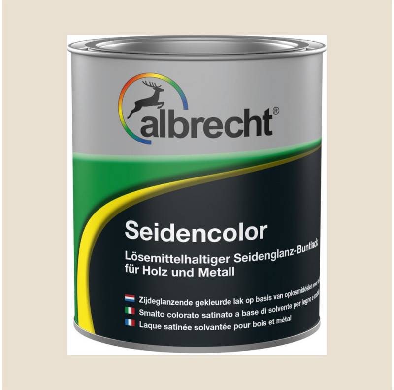 Lack Albrecht Acryl-Buntlack Seidencolor Glanzlack Seidenglänzend Lack Acryllack Buntlack 750 ml, ideal für Holz, Metall, Hart-PVC & Zink Lack Albrecht Acryl-Buntlack Seidencolor Glanzlack Seidenglänzend Lack Acryllack Buntlack 750 ml, ideal für Holz, Metall, Hart-PVC & Zink von Lack Albrecht