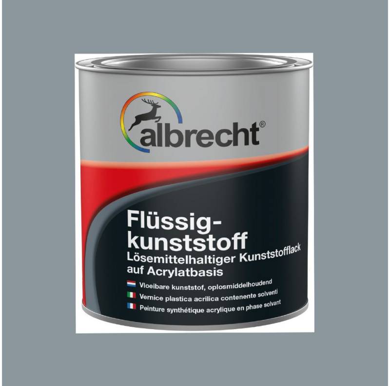 Lack Albrecht Acryl-Flüssigkunststoff Kunststoff Flüssig Bodenbeschichtung 750 ml Kunststofflack Glänzend von Lack Albrecht