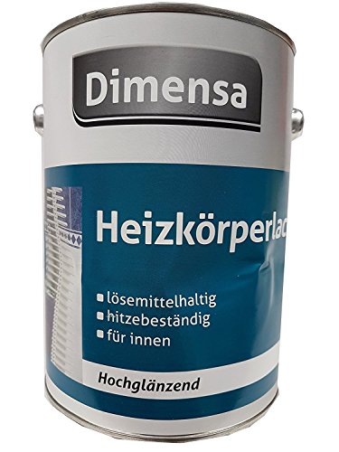 Dimensa Heizkörperlack Hochglänzend weiß 375 ml von Lack