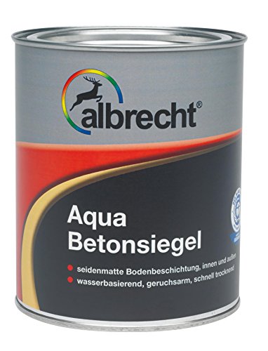 Albrecht Aqua-Betonsiegel RAL 7001 750 ml, grau, 3400707250700100750 von Albrecht