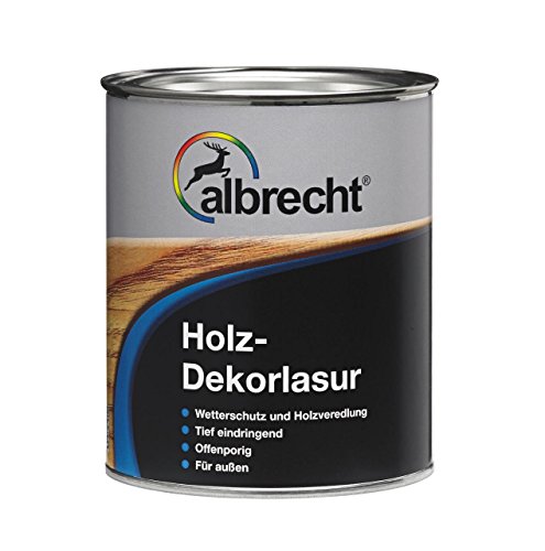 Albrecht Holz-Dekorlasur 750 ml, 1 Stück, kiefer, 3400657022005000750 von Lackfabrik J. Albrecht GmbH & Co. KG