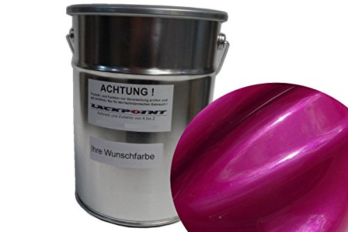 Lackpoint 0,5 Liter Spritzfertigen Basislack Candy Pink 2 Metallic Autolack Lackpoint 0,5 Liter Spritzfertigen Basislack Candy Pink 2 Metallic Autolack von Lackpoint