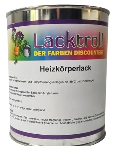 Heizkörperlack Perlweiß RAL1013 von Lacktroll