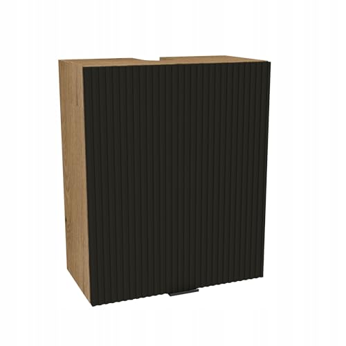 Laclar Dunstabzugshauben-Hängeschrank VIGO RYFLA - Küchenoberschrank Schwarz Matt & Eiche Optik - Soft-Close - 60x72x32 cm - Modernes Design für Ihre Küche! Laclar Dunstabzugshauben-Hängeschrank VIGO RYFLA - Küchenoberschrank Schwarz Matt & Eiche Optik - Soft-Close - 60x72x32 cm - Modernes Design für Ihre Küche! von Laclar