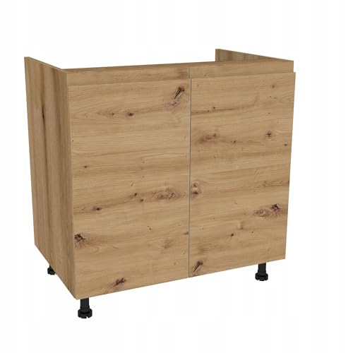 Laclar FREZO Spülenunterschrank - Grifflos - Soft-Close - Modern - Funktional & Elegant für Ihre Küche - 80x48,5x72 cm - Eiche Evoke Front Artisan Eiche Laclar FREZO Spülenunterschrank - Grifflos - Soft-Close - Modern - Funktional & Elegant für Ihre Küche - 80x48,5x72 cm - Eiche Evoke Front Artisan Eiche von Laclar