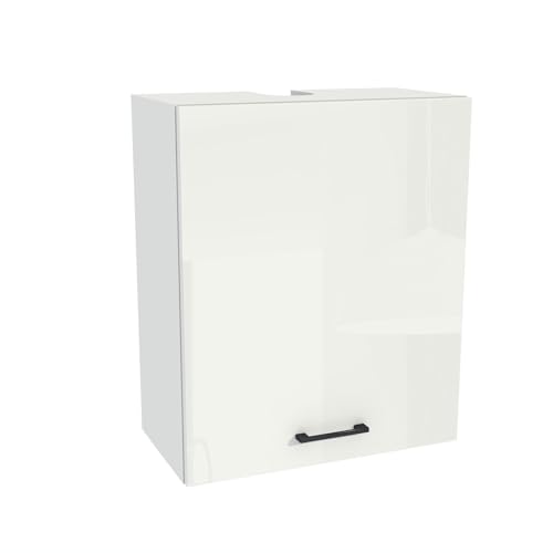 Laclar Küchenschrank Hängeschrank für Dunstabzugshaube Capri 60x72x32 cm - Soft-Close Tür - moderner Küchenoberschrank für Küche - Dunstabzug - Küchenmöbel - Weiß Acryl Hochglanz/Weiß Laclar Küchenschrank Hängeschrank für Dunstabzugshaube Capri 60x72x32 cm - Soft-Close Tür - moderner Küchenoberschrank für Küche - Dunstabzug - Küchenmöbel - Weiß Acryl Hochglanz/Weiß von Laclar
