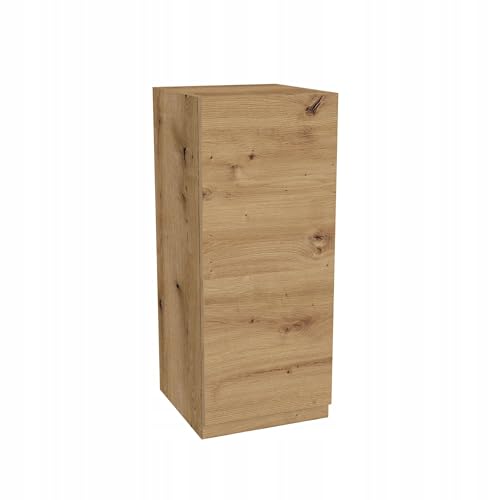 Laclar LUGO Küchen-Oberschrank - Grifflos - Modern - Mit Klappenfront & Einlegeböden - Stilvolle und funktionale Stauraumlösung für Ihre Küche - 30x32x72 cm - Eiche Evoke Front Artisan Eiche von Laclar
