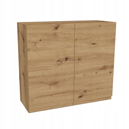Laclar LUGO Küchen-Oberschrank - Grifflos - Modern - Mit Klappenfront & Einlegeböden - Stilvolle und funktionale Stauraumlösung für Ihre Küche - 80x32x72 cm - Eiche Evoke Front Artisan Eiche Laclar LUGO Küchen-Oberschrank - Grifflos - Modern - Mit Klappenfront & Einlegeböden - Stilvolle und funktionale Stauraumlösung für Ihre Küche - 80x32x72 cm - Eiche Evoke Front Artisan Eiche von Laclar