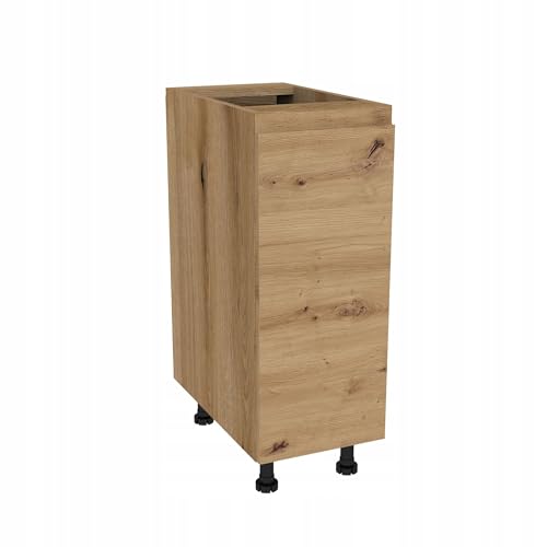 Laclar LUGO Küchen-Unterschrank - Grifflos - Modern - Mit Klappenfront & Einlegeböden - Stilvolle Stauraumlösung für Ihre Küche - 30x48,5x72 cm - Eiche Evoke Front Artisan Eiche Laclar LUGO Küchen-Unterschrank - Grifflos - Modern - Mit Klappenfront & Einlegeböden - Stilvolle Stauraumlösung für Ihre Küche - 30x48,5x72 cm - Eiche Evoke Front Artisan Eiche von Laclar