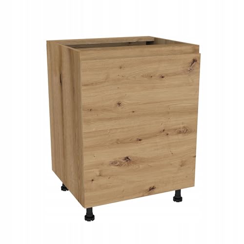 Laclar LUGO Küchen-Unterschrank - Grifflos - Modern - Mit Klappenfront & Einlegeböden - Stilvolle Stauraumlösung für Ihre Küche - 60x48,5x72 cm - Eiche Evoke Front Artisan Eiche Laclar LUGO Küchen-Unterschrank - Grifflos - Modern - Mit Klappenfront & Einlegeböden - Stilvolle Stauraumlösung für Ihre Küche - 60x48,5x72 cm - Eiche Evoke Front Artisan Eiche von Laclar