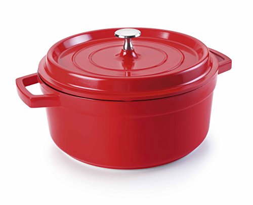 LACOR ROTBRATENTOPF 24 GIESSENALUM, Aluminium 25924, 24 cm von LACOR