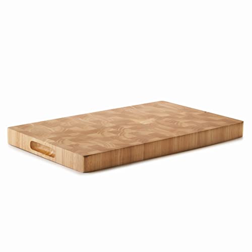 LACOR 60485 Schneidebrett Rubber Wood, Holz, braun, 53 x 33 x 4 cm von LACOR