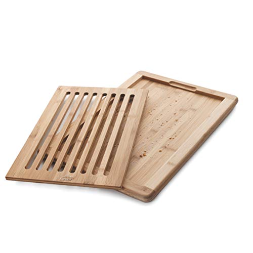 Lacor 60487 Brot Schneidebrett Bambu, Holz, braun, 40 x 30 x 2 cm von LACOR