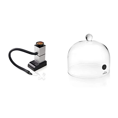 Lacor 69221 Magic Food Smoker, Smoking Gun, Kochen Raucher, Enthält Ersatzfilter und Olive Serrén Tasche, bunt & 61815 Glocke zum Schutz von Lebensmitteln Magic, Ø 16 x 12 cm Lacor 69221 Magic Food Smoker, Smoking Gun, Kochen Raucher, Enthält Ersatzfilter und Olive Serrén Tasche, bunt & 61815 Glocke zum Schutz von Lebensmitteln Magic, Ø 16 x 12 cm von LACOR
