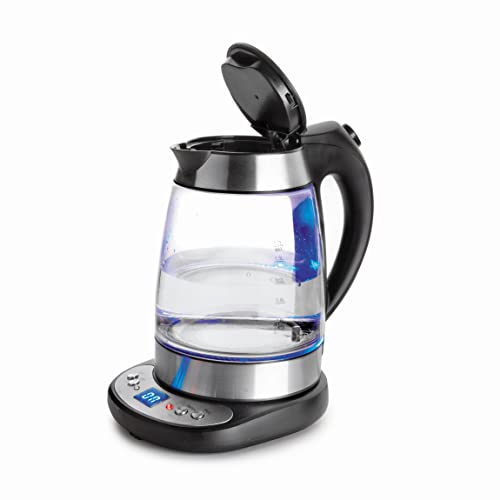 LACOR 69292 Elektrischer Wasserkocher Glas 1,7 l 2200 W Lacor-69292-Elektrischer, Edelstahl, grau LACOR 69292 Elektrischer Wasserkocher Glas 1,7 l 2200 W Lacor-69292-Elektrischer, Edelstahl, grau von LACOR