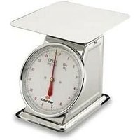 Lacor - Mechanische Waage mit flacher Platte 15 kg mit Teilung 50 Gramm, Maße 10 x 10 x 10 cm von Lacor