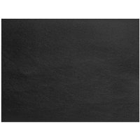 Rechteckiges Tischset schwarz genarbtes Leder 45 x 30 cm] von Lacor