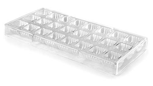 Lacor Schokolade Schimmel Linear, Polystyrene, Transparent, 28 x 14 x 3 cm von LACOR