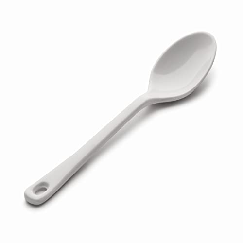 LACOR klassischen einfarbigen 63600 – Löffel Melamin, 17 cm, weiß von LACOR