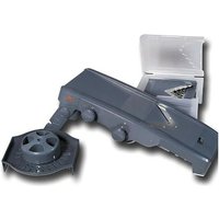 Mandoline avec coupe en v avec 5 lames et presse-agrumes inclus, Couleur Gris, Dimensions 34,29 x 15,49 x 12,7 cm von Lacor