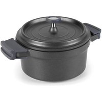 Runde auflaufform aus schwarz emailliertem gusseisen 20 cm Lacor 25921 von Lacor