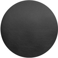 Lacor - Rundes Tischset aus schwarzem genarbtem Leder ø 40 cm von Lacor