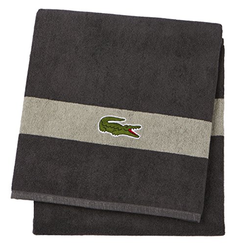 Lacoste Logo Handtuch Badetuch, sesam, 30 x 52, Cliff, 30 x 52 von Lacoste