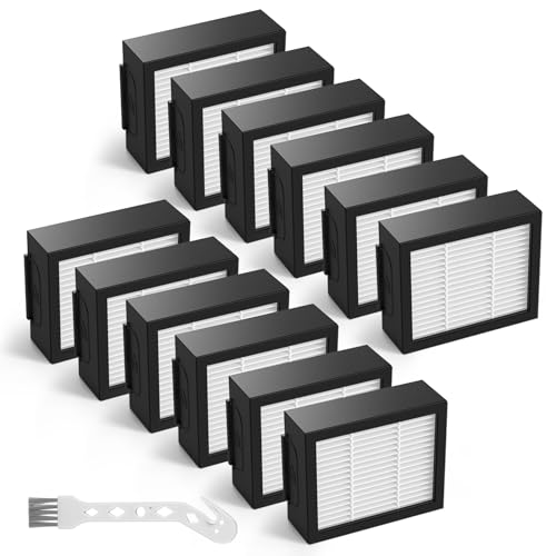 Filter-Ersatz für iRobot Roomba e, i und j Serie i7 i7+/plus i3 i3+ E5 E6 E7 i4 i6 i6+ i8 i8+ Roboter-Staubsaugerteile, 12 Stück, hocheffiziente 4639161-Filter Filter-Ersatz für iRobot Roomba e, i und j Serie i7 i7+/plus i3 i3+ E5 E6 E7 i4 i6 i6+ i8 i8+ Roboter-Staubsaugerteile, 12 Stück, hocheffiziente 4639161-Filter von Lacvik