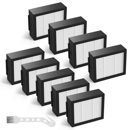 Filter-Ersatz für iRobot Roomba e, i und j Serie i7 i7+/plus i3 i3+ E5 E6 E7 i4 i6 i6+ i8 i8+ Roboter-Staubsaugerteile, 9 Stück, hocheffiziente 4639161-Filter Filter-Ersatz für iRobot Roomba e, i und j Serie i7 i7+/plus i3 i3+ E5 E6 E7 i4 i6 i6+ i8 i8+ Roboter-Staubsaugerteile, 9 Stück, hocheffiziente 4639161-Filter von Lacvik