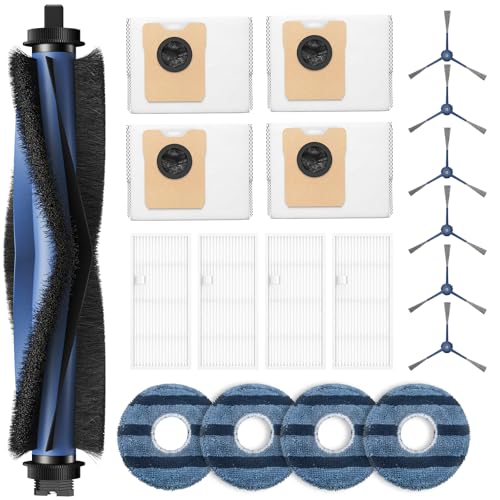 19 Stück Zubehörset für eufy Saugroboter Omni C20, Ersatzteile Zubehör Kompatibel mit eufy Omni C20 Roboterstaubsauger 19 Stück Zubehörset für eufy Saugroboter Omni C20, Ersatzteile Zubehör Kompatibel mit eufy Omni C20 Roboterstaubsauger von Lacvik