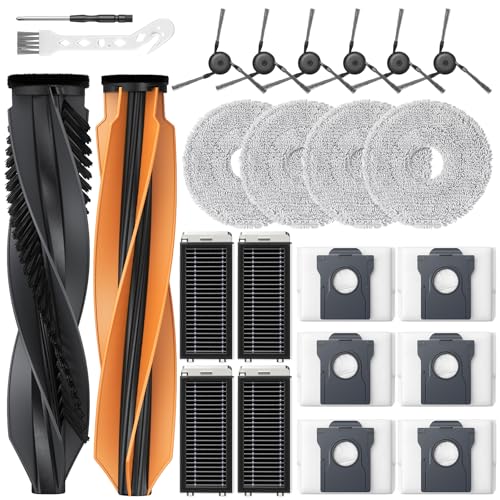 24 Stück Zubehörset für Dreame X50 Ultra Complete/L50 Pro Ultra/X50 Master Staubsauger, Ersatzteile für Dreame L50 Ultra/L40s Pro Ultra Roboterstaubsauger 24 Stück Zubehörset für Dreame X50 Ultra Complete/L50 Pro Ultra/X50 Master Staubsauger, Ersatzteile für Dreame L50 Ultra/L40s Pro Ultra Roboterstaubsauger von Lacvik