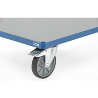 Aufpreis für fetra® Ladefläche mit Hart-PVC-Platte Nutzbreite 600 mm Nutzlänge 1.000 mm von fetra®