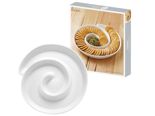 Ladelle Alto Serve & Share Servierteller spiralförmig weiß 26,3cm von Ladelle
