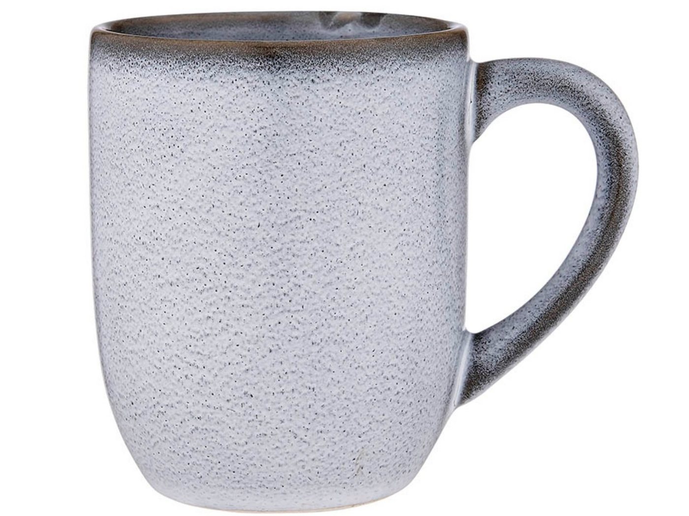 Ladelle Becher CAFE Becher mit Henkel granit 0,3 l, Steinzeug, Cafe Granite Mug 12x8x10cm von Ladelle