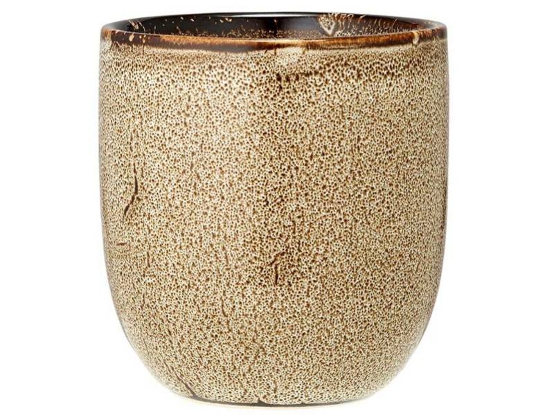 Ladelle Becher CAFE Becher ohne Henkel wüstensand 0,3 l, Steinzeug, Cafe Desert Sand Tumbler 8.5x8.5x9cm von Ladelle