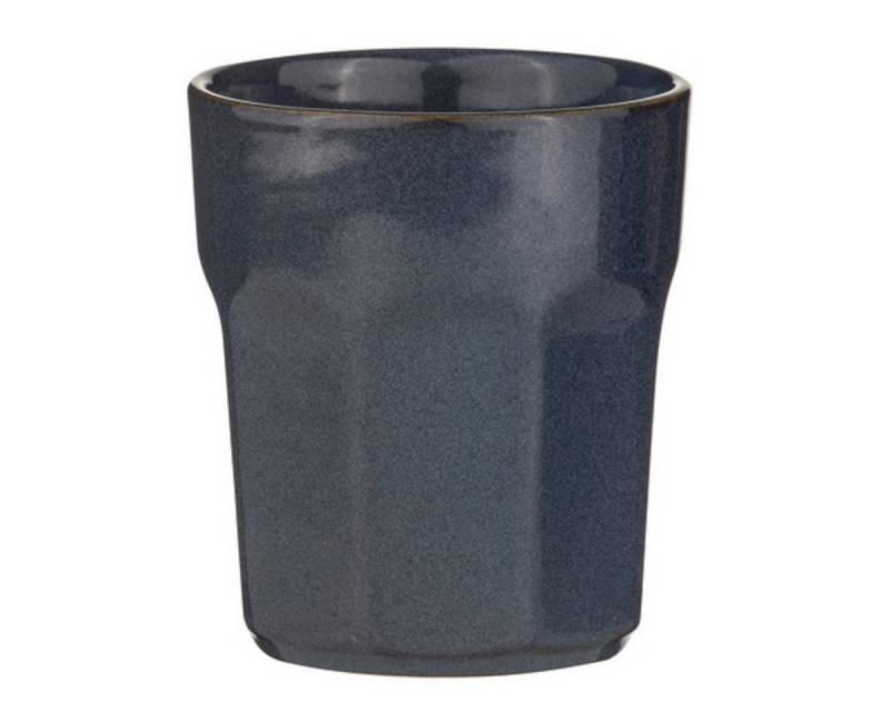 Ladelle Becher ELAN Becher ozeanblau 8,2 x 9,5 cm, Steinzeug, Elan Ocean Blue Tumbler 8.2x9.5cm von Ladelle