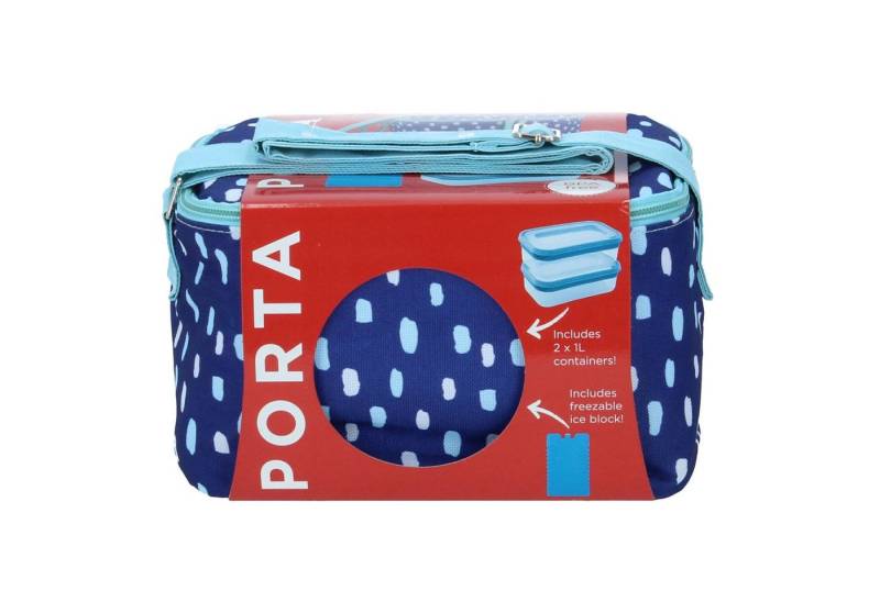 Ladelle Lunchbox Ladelle Porta Lunchset Seaside Kühltasche Kühlakku 2 Vorratsdosen, (1-tlg) von Ladelle