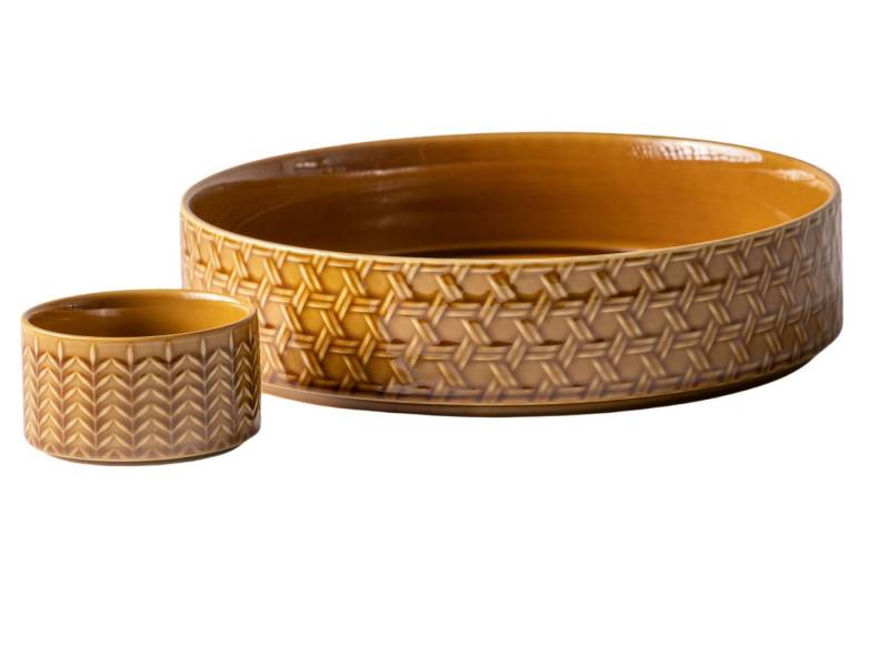 Ladelle Schale HEATH Schalenset karamell 2tlg, Porzellan, (Schüsseln & Schalen), Heath Caramel Bowl 2pk Set Assorted Ladelle Schale HEATH Schalenset karamell 2tlg, Porzellan, (Schüsseln & Schalen), Heath Caramel Bowl 2pk Set Assorted von Ladelle