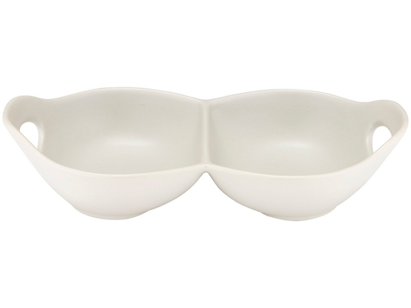 Ladelle Servierschüssel HOST Schale mit Griff steingrau 2tlg., Stoneware, (Schalen), Host 2 Part Stone Handled Bowl 30x15x6.5cm von Ladelle