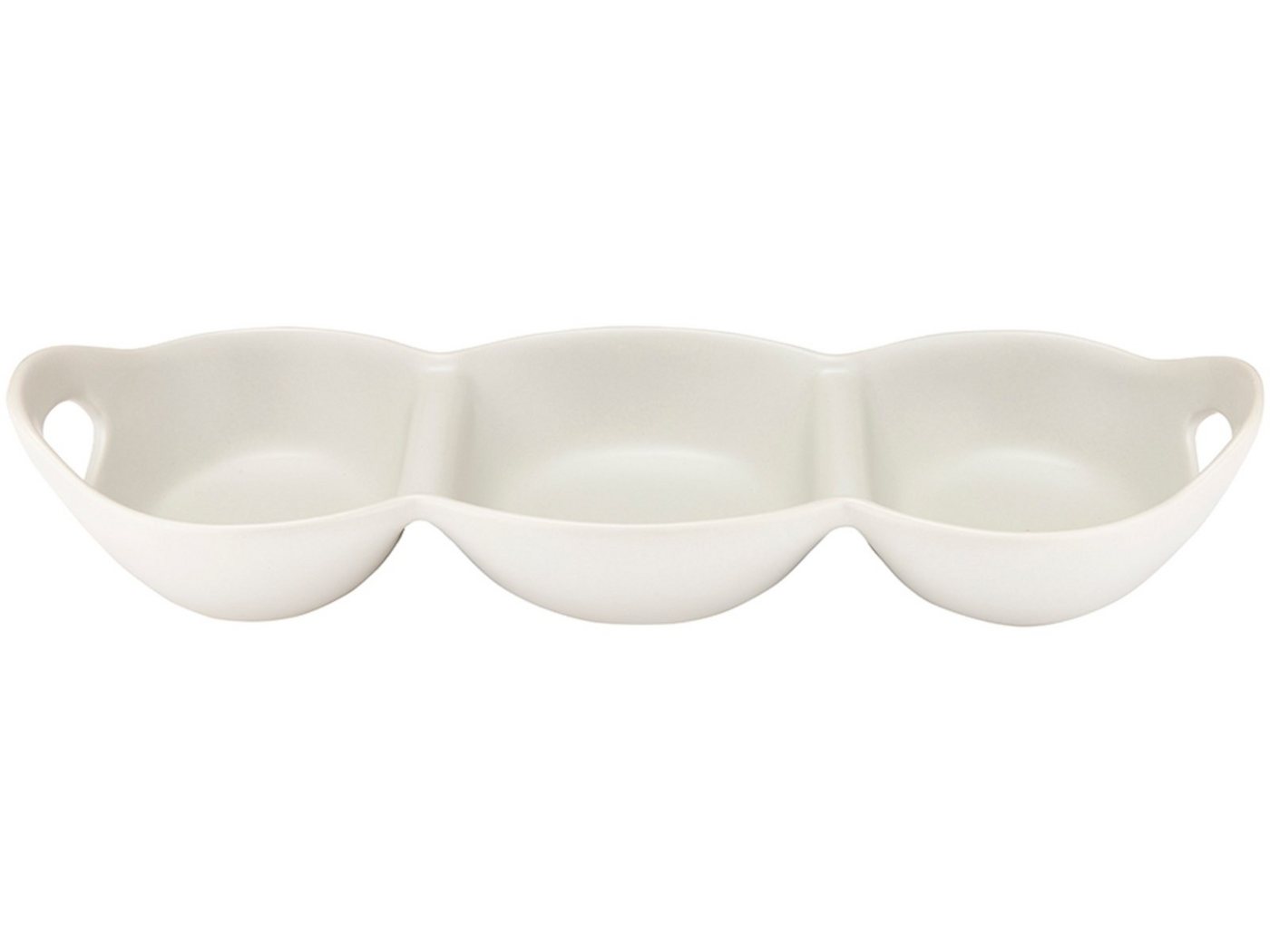 Ladelle Servierschüssel HOST Schale mit Griff steingrau 3tlg., Stoneware, (Schalen), Host 3 Part Stone Handled Bowl 42.4x15.4x7cm Ladelle Servierschüssel HOST Schale mit Griff steingrau 3tlg., Stoneware, (Schalen), Host 3 Part Stone Handled Bowl 42.4x15.4x7cm von Ladelle