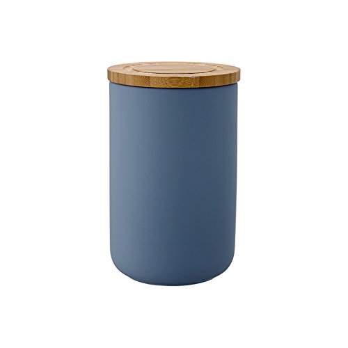 Ladelle Stak Soft Matt Dusky Blue Kanister, 17 cm von Ladelle