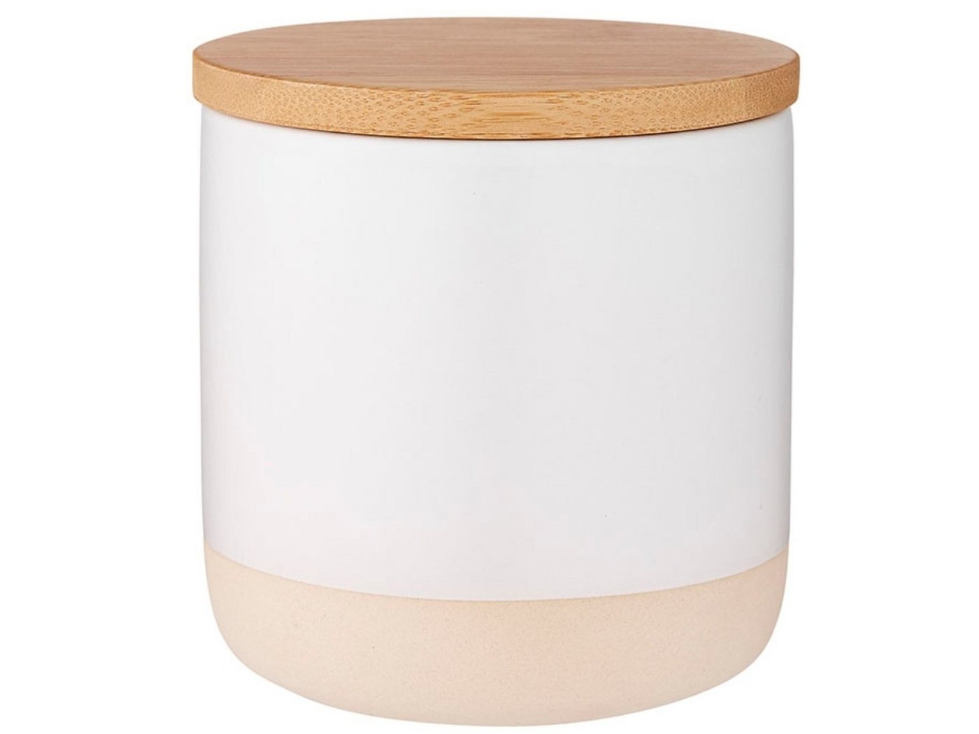 Ladelle Vorratsdose HOST Vorratsdose weiss 13 cm, Steinzeug / Bambus Ladelle Vorratsdose HOST Vorratsdose weiss 13 cm, Steinzeug / Bambus von Ladelle