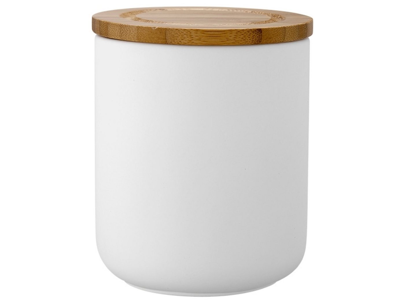 Ladelle Vorratsdose STAK Vorratsdose soft mattiert weiss 13 cm, Keramik / Bambus Ladelle Vorratsdose STAK Vorratsdose soft mattiert weiss 13 cm, Keramik / Bambus von Ladelle