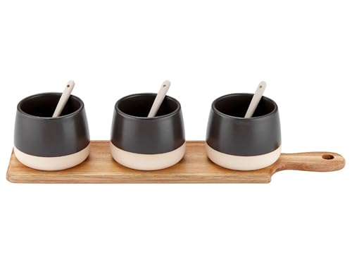 ladelle 62392 HOST Schalen- & Paddelset anthrazit (1 Set) von Ladelle