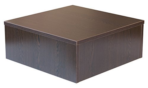 Ladeneinrichtung Warenträger Sockel Podest Wenge Gondou (L: 50cm, H: 50cm, T: 20cm) von Ladenbau24.de