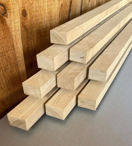 Eiche 3 x 5 cm DACHLATTEN BAUHOLZ KONTERLATTE HOLZ 200 cm LÄNGE (3 x 5 cm – 200 cm Länge - 10 Stück) von Ladenburger