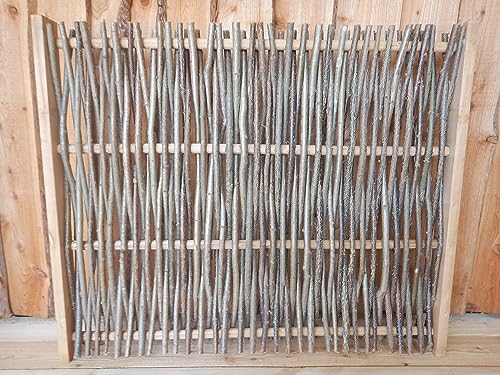 Ladenburger HASELNUSS Zaun SICHTSCHUTZ Schutz WEIDENZAUN FLECHTZAUN UNBEHANDELT SEITLICH MIT Rahmen 120x100 Ladenburger HASELNUSS Zaun SICHTSCHUTZ Schutz WEIDENZAUN FLECHTZAUN UNBEHANDELT SEITLICH MIT Rahmen 120x100 von Ladenburger