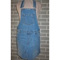 Jeansschürze Upsycling Recycling Latzchürze Blaue Schürze Handgefertigte Recycelter Denim Damenchürze Kochschürze Friseur von LadenvonElena